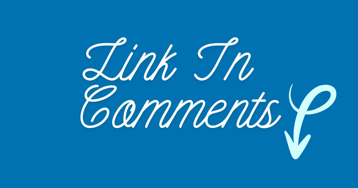 LinkedIn: Link in Comments